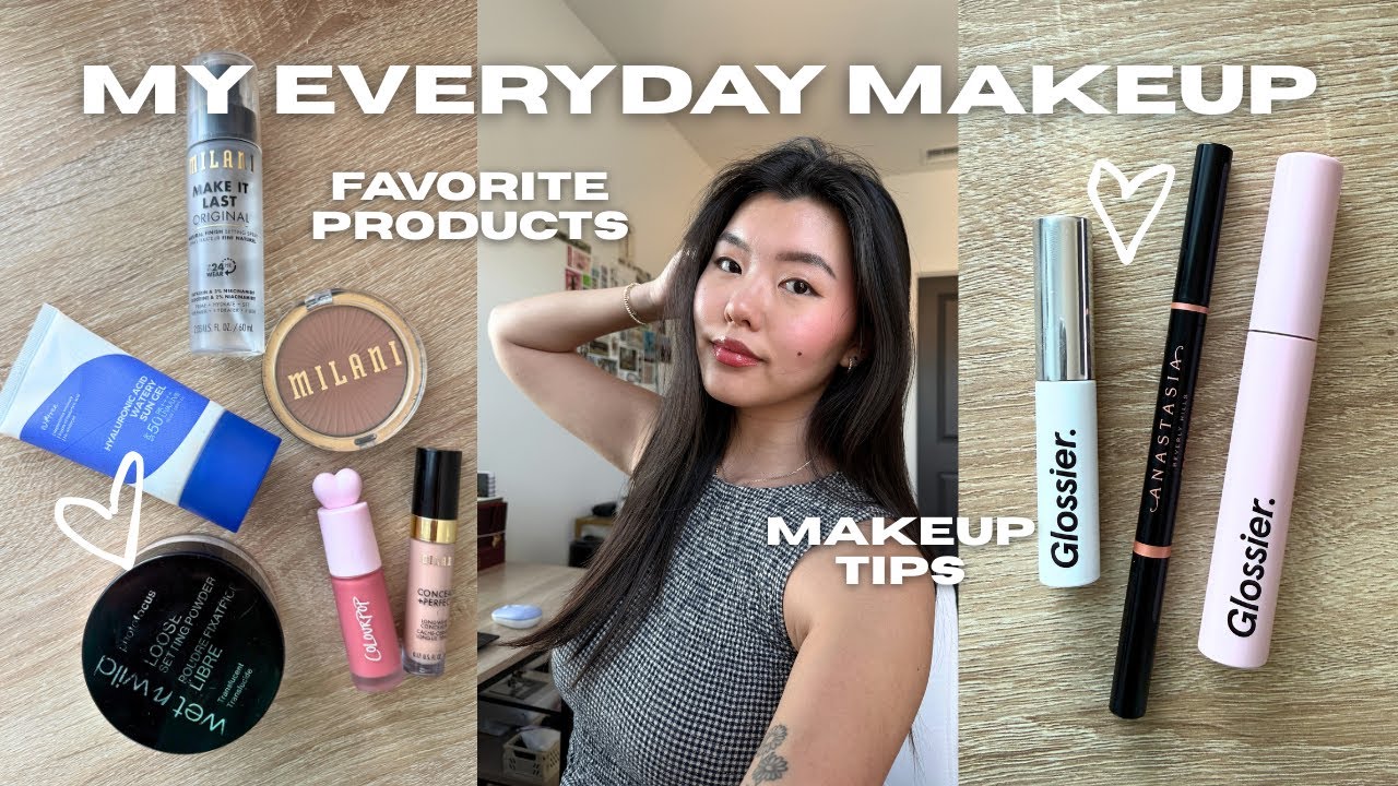 my everyday makeup routine 💋 | favorite products + simple makeup tips