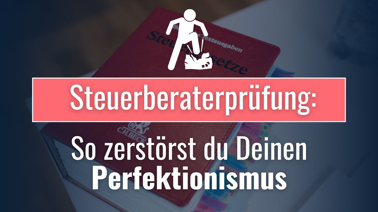 Steuerberaterprüfung: Wie du mit dem Schichtmodell deinen Perfektionismus zerstörst!