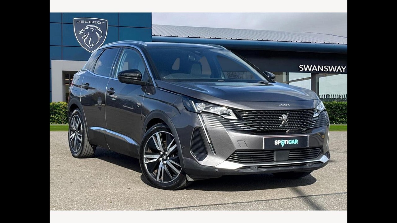 Продается подержанный Peugeot 3008 1.6 13.2kWh GT Line e-EAT 4WD | Swansway Chester Peugeot