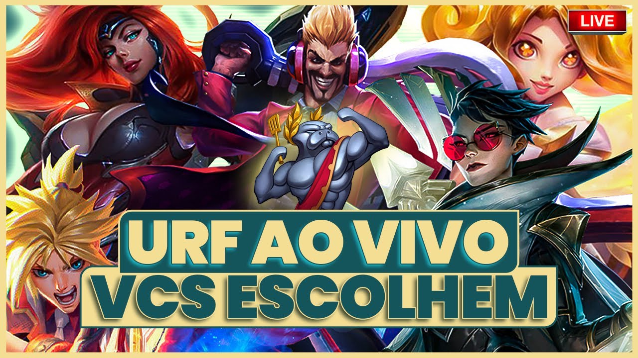 ULTRA R&Aacute;PIDO E FURIOSO FORA DE META | ESCOLHAM MEU CAMPE&Atilde;O! | URF AO VIVO
