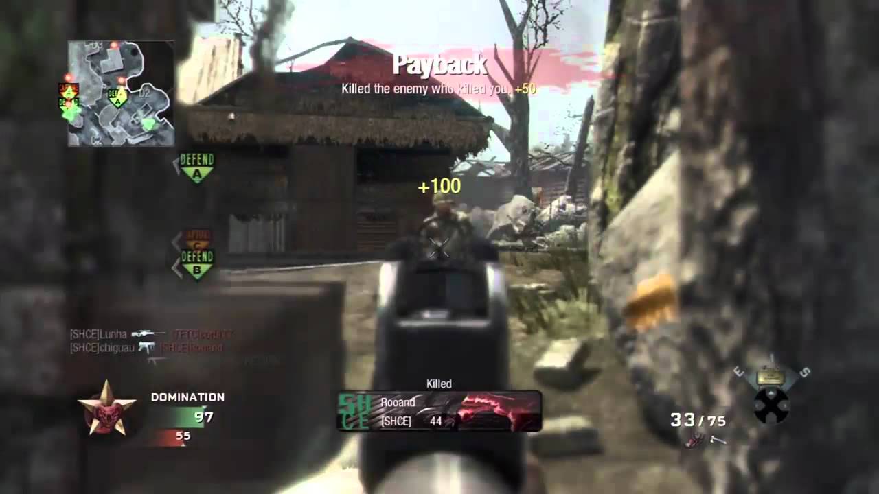 Black Ops: Domination en Jungle con amigos y subs - Clase anti-lag!!