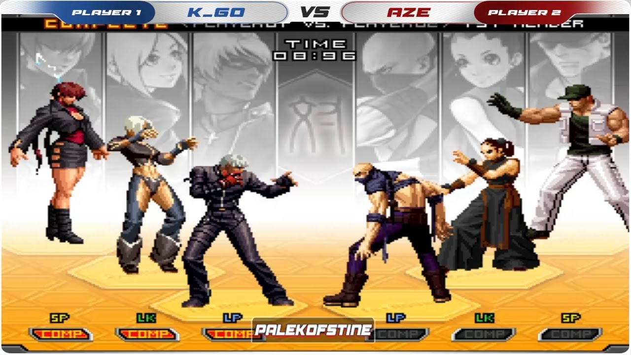 KOF 2002 UM - 香港-K go Vs Aze (阿泽) FT10 [02/01/2026]