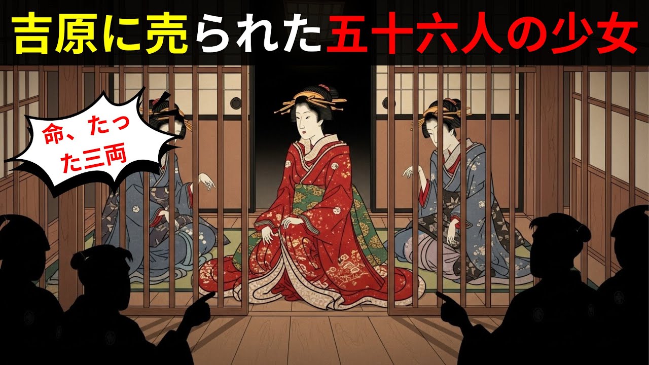 【江戸の闇】命は三両で売られた…吉原に消えた五十六人の少女と人身売買の真実