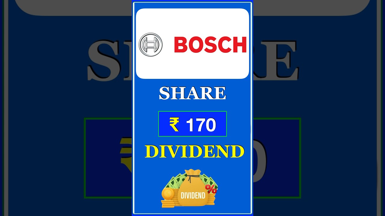 BOSCH Dividend 2024 | BOSCH Share News Today