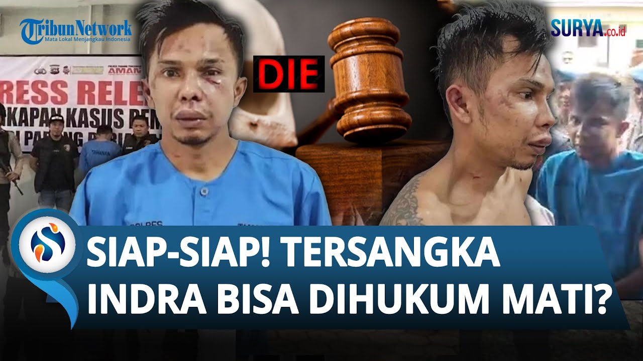 SIAP-SIAP! Indra Tersangka Pembunuhan Nia Gadis Penjual Gorengan Terancam HUKUMAN MATI