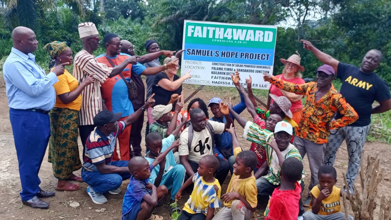 Faith4word COMMISSIONING OF WATER SUPPLY FACILITIES IN  KONYUMADU, BANDAKOLO,YENDEH AND PALAMA 