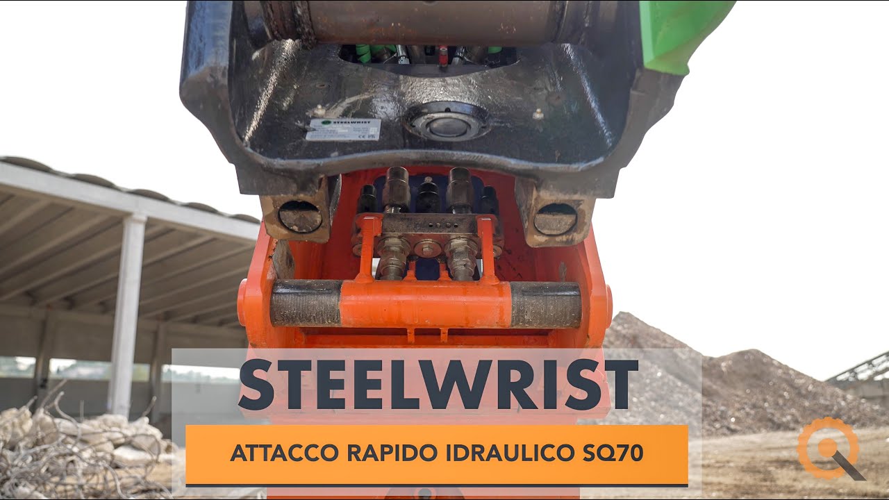 Attacco rapido idraulico Steelwrist SQ 70