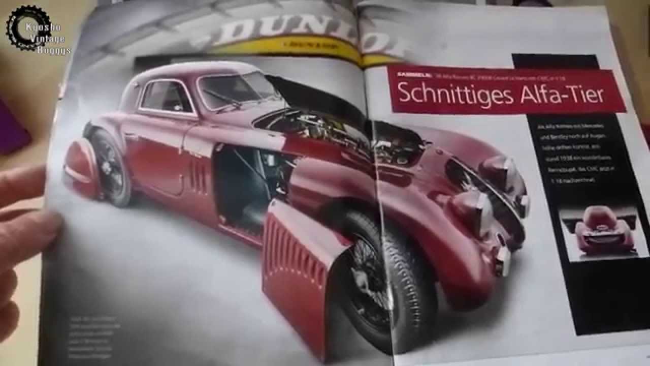 Alfa Romeo C8 2009B I CMC I 1/18 I Unboxing I Auspacken I La Diva Rossa I Modell Fahrzeug