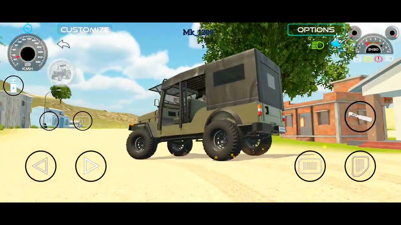 ARMY COMMANDER JEEP OFF-ROADING MOUNTAIN CLIMBING 🏞🚙🥷