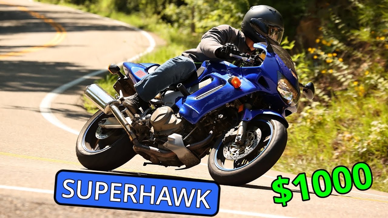 $1000 Honda Superhawk on The Dragon!