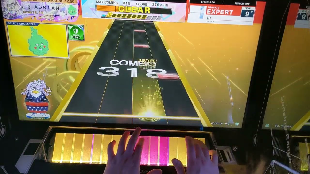 CHUNITHM LUMINOUS - L9 [Lv. 9+ EXPERT] (SSS FC 1,008,596)