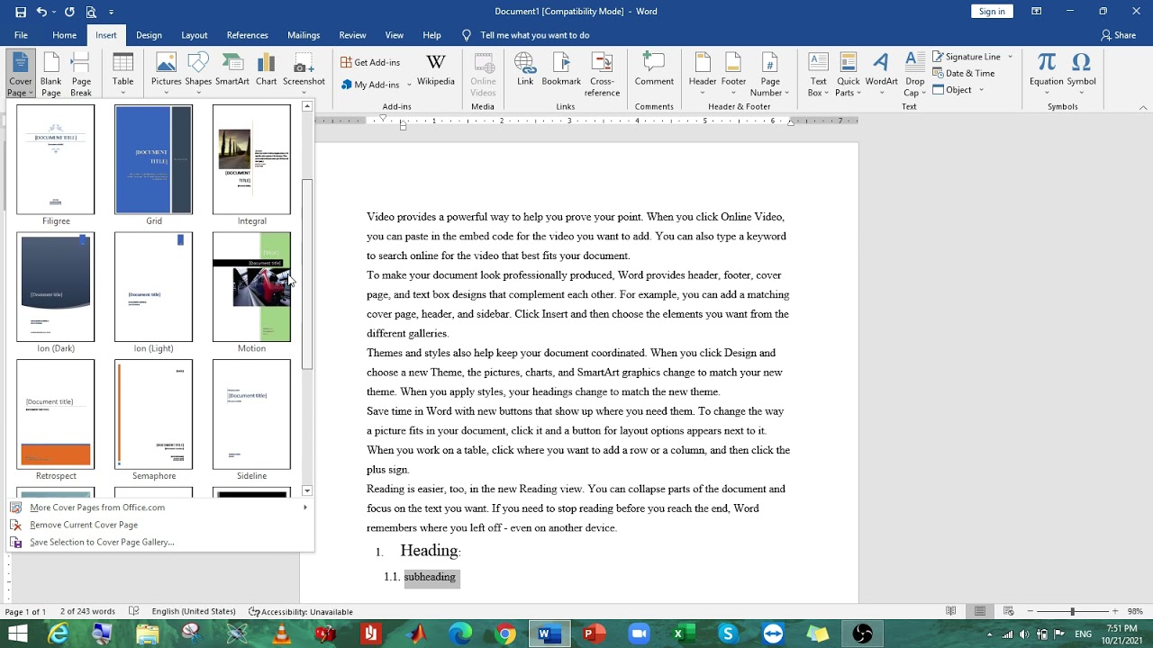 Microsoft Word Guide For beginners