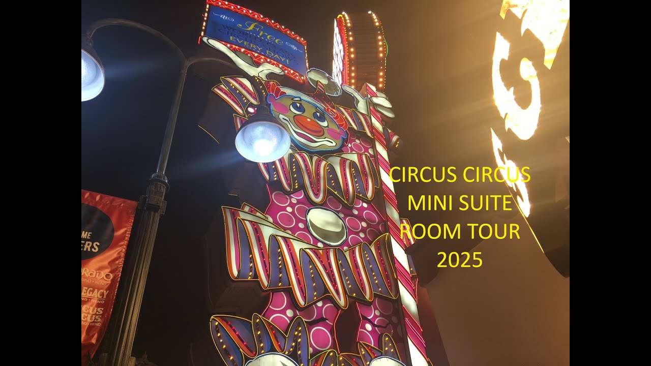 Circus Circus Reno Mini Suite Room Tour