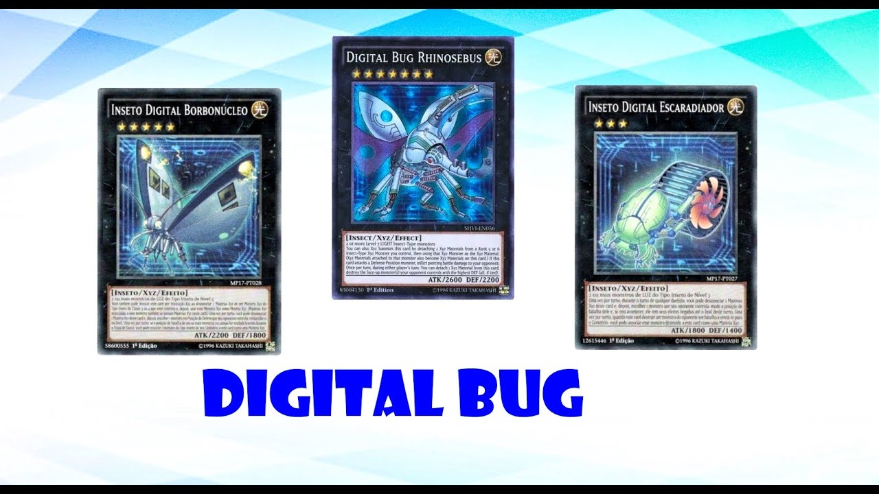 (YGOPRO)Digital Bug deck,(this deserved support !)