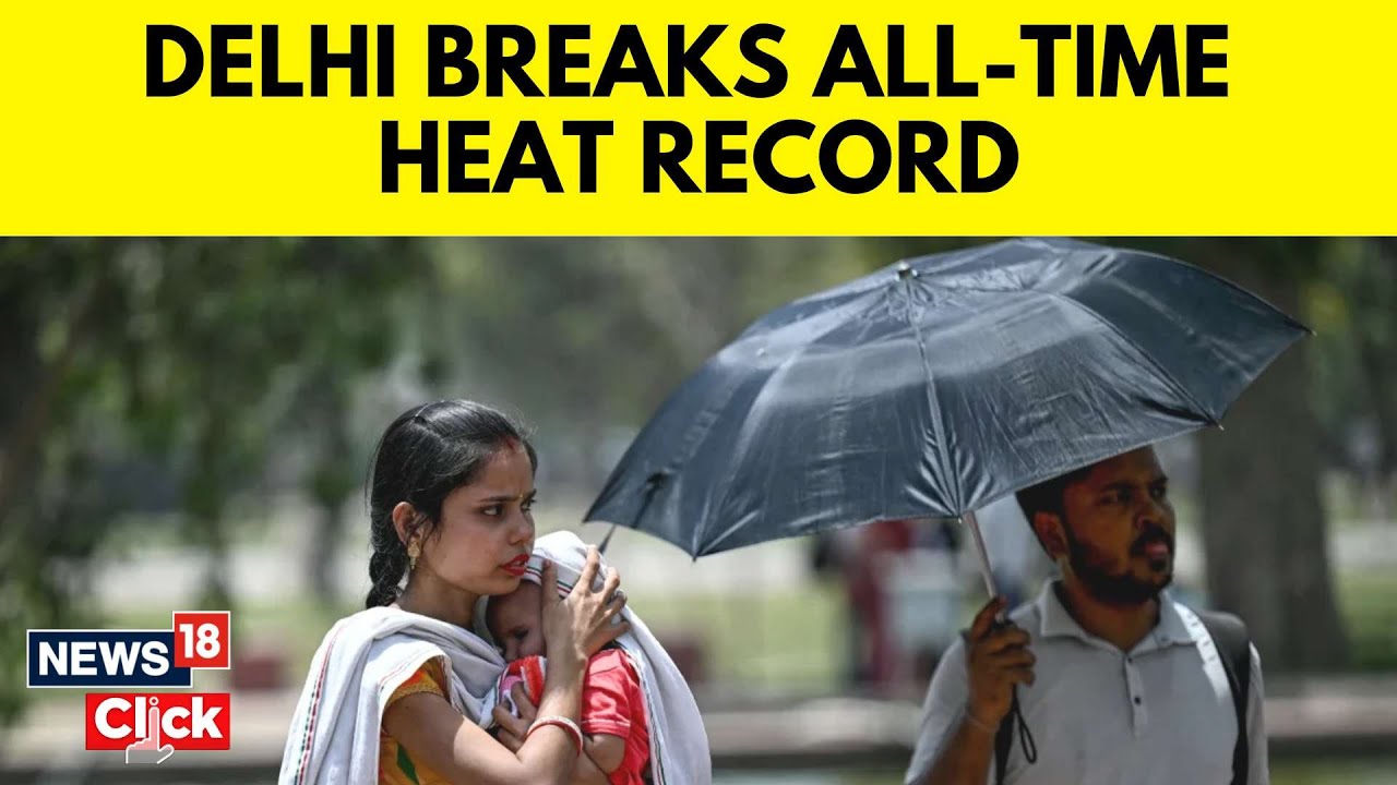 Indian Capital Of Delhi Breaks All-Time Heat Record, As Authorities Impose Water Rationing | N18V