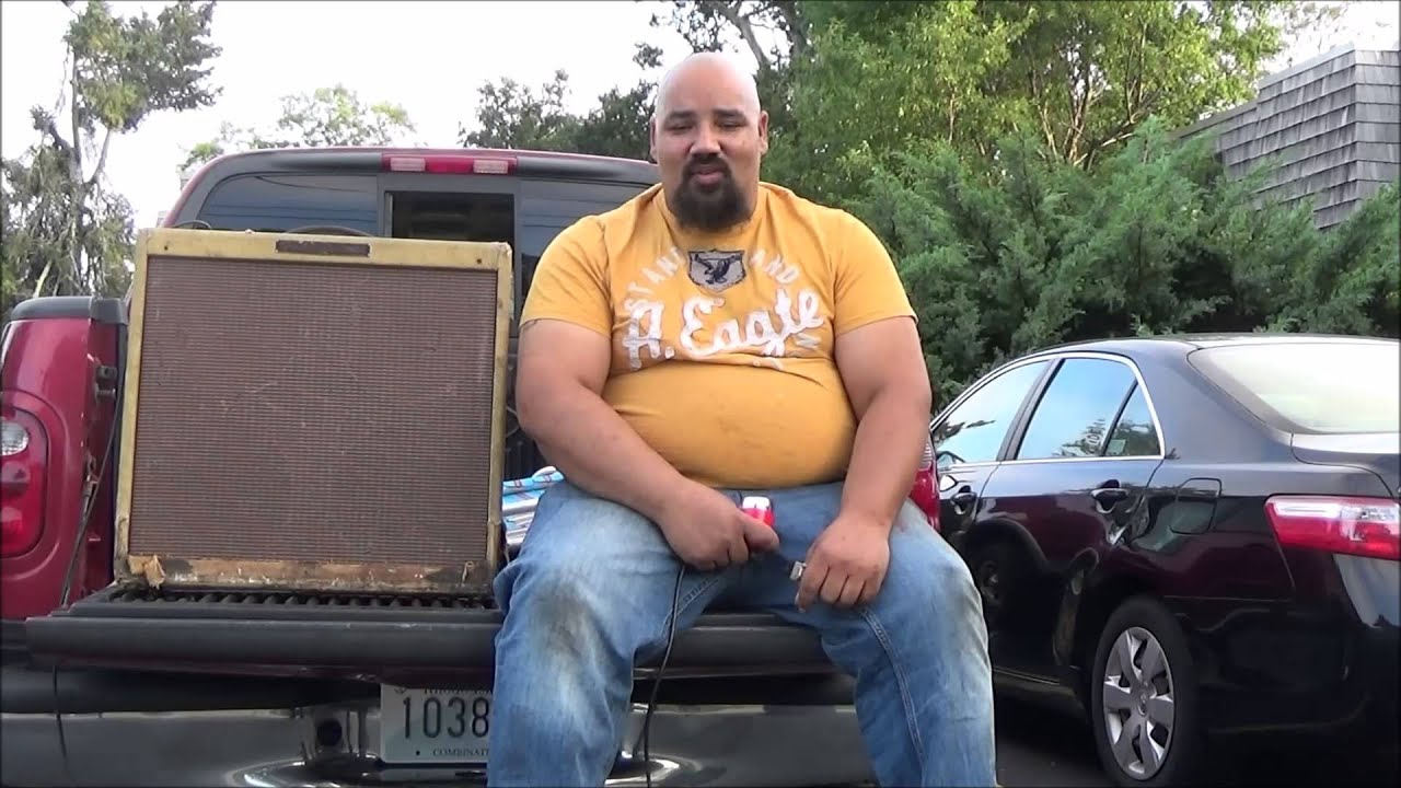 A short talk on harmonica amps part 2 the BASSMAN. tailgate sessions #1