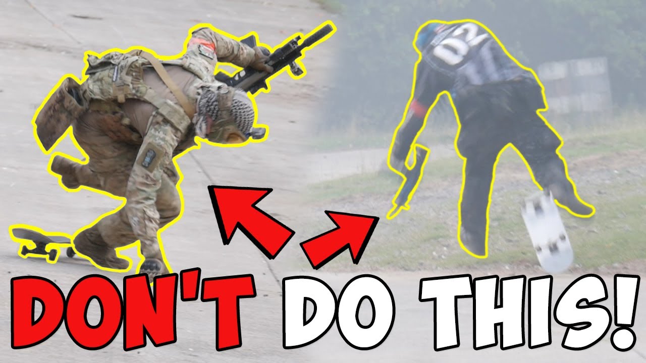 Playing Paintball While Skateboarding ► WHY YOU SHOULD/SHOULDN'T DO THIS!