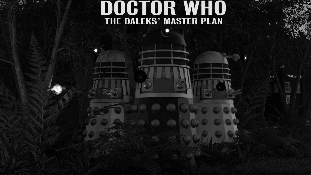 Devil's Planet - The Daleks' Master Plan Animation Black & White