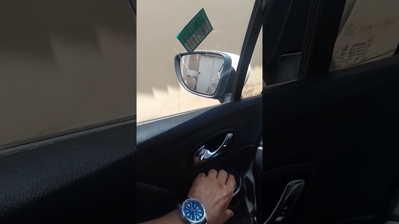 Captur, Como trocar controle do retrovisor