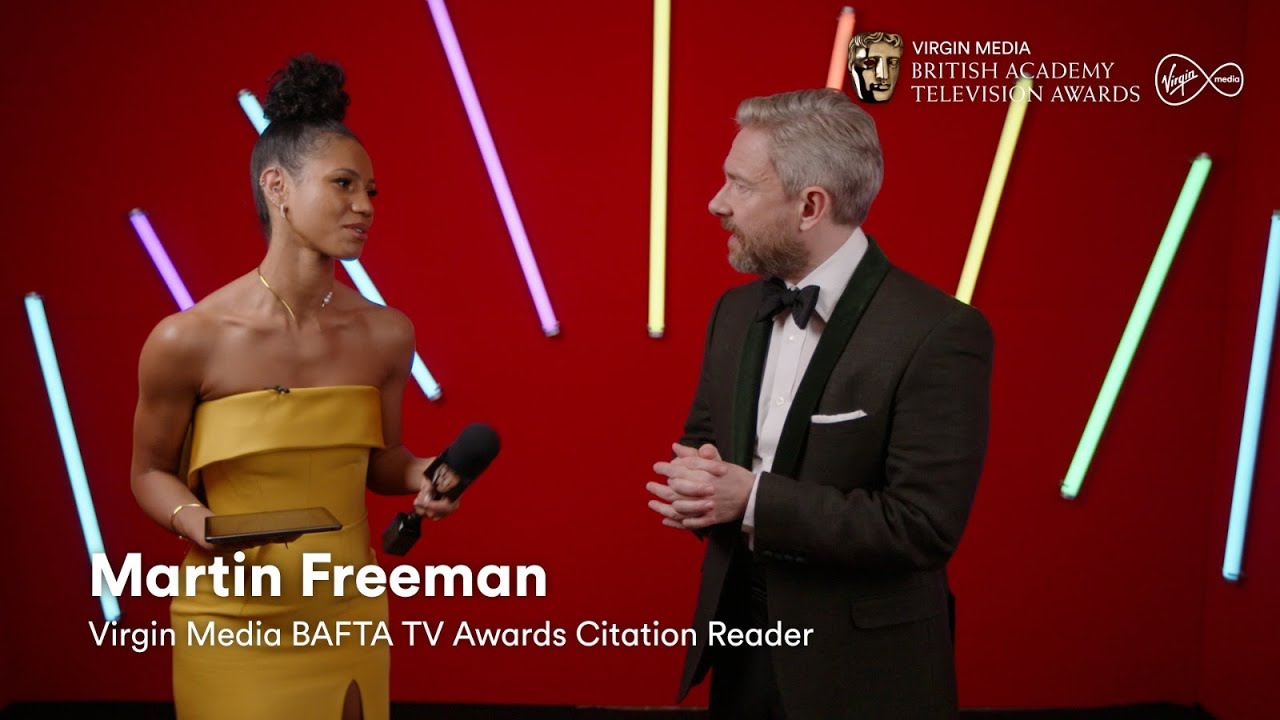 Citation reader Martin Freeman on the power of television | Virgin Media