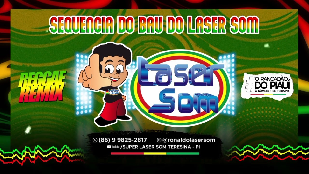 🔥 DIRETAMENTE DO BAÚ 🔥 SEQUÊNCIA LASER SOM DAS ANTIGAS REGGAE REMIX