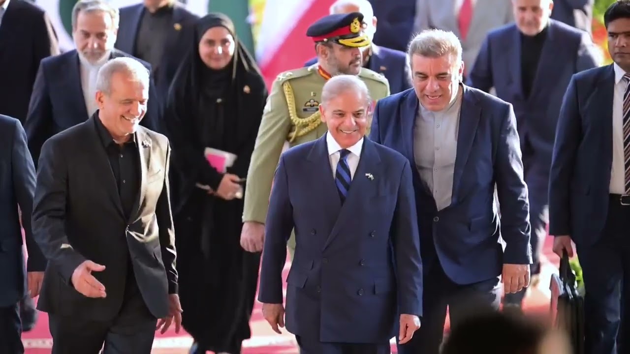 Key Moments from the Official Visit of Iran's President to Pakistan