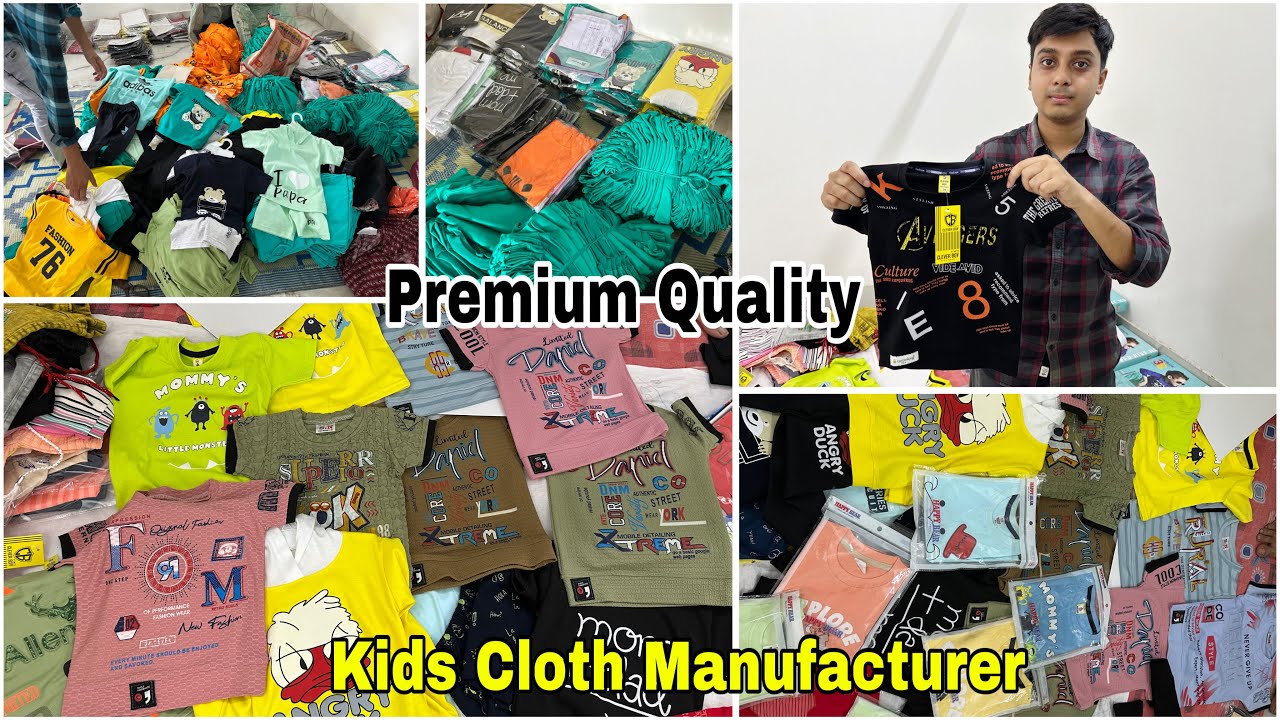Premium Quality Kids Cloth Manufacturer
