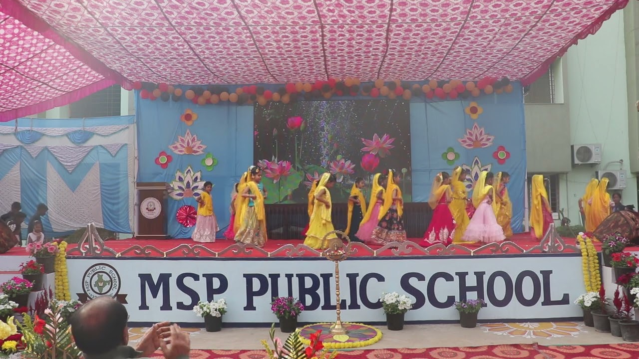 Welcome Song & Saraswati Vandana @MSP Public School Annual Day Celebration 2025-26
