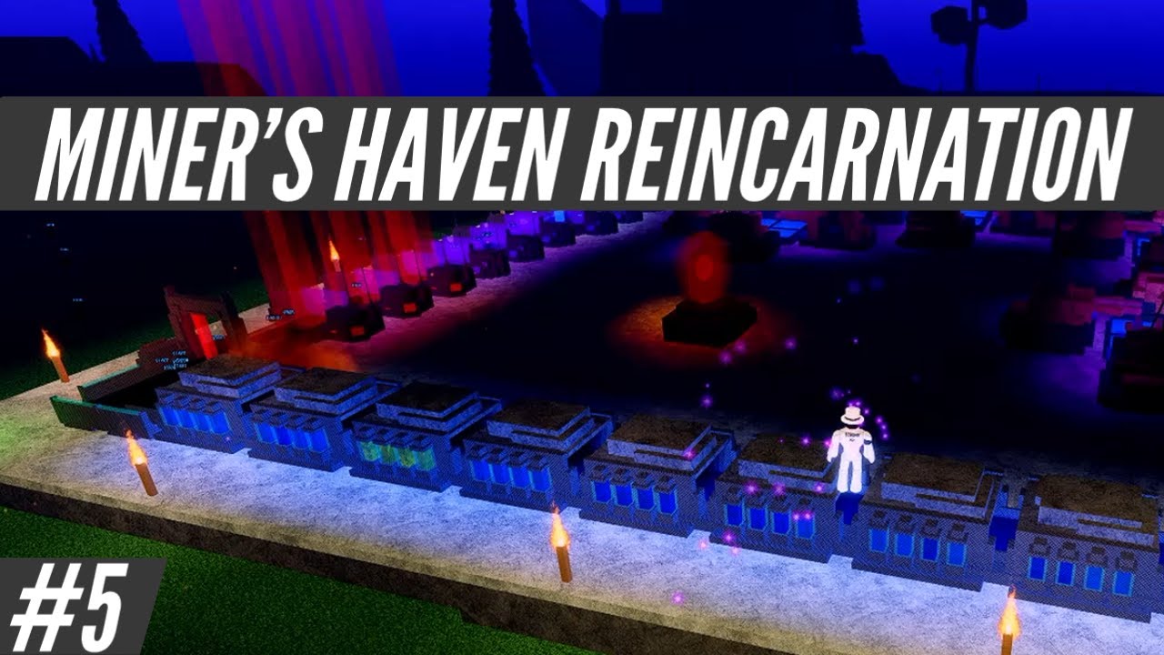 OUR FIRST REBIRTH! - Miner's Haven Reincarnation (Ep5)