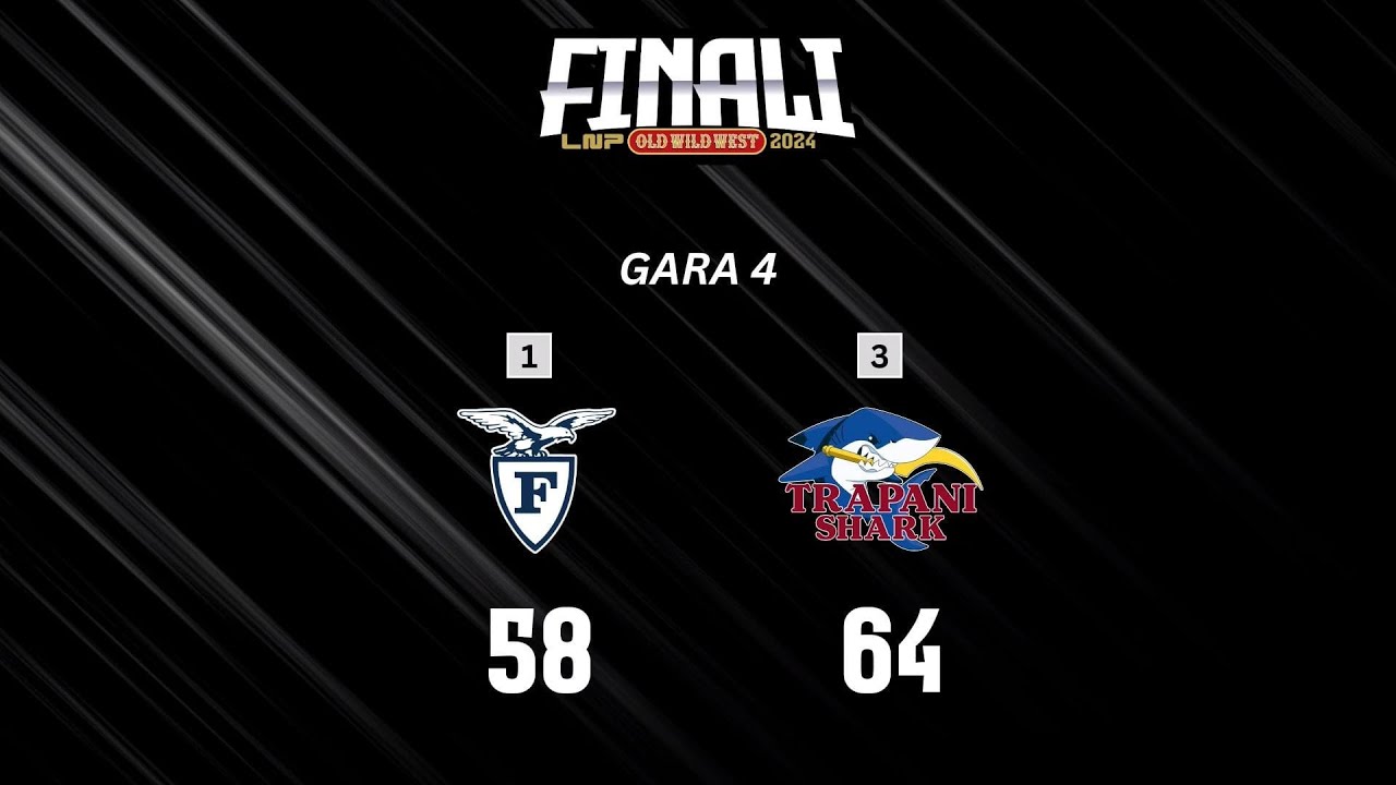 HL G4 Finale A2 Argento 2024 - Flats Service Fortitudo Bologna-Trapani Shark