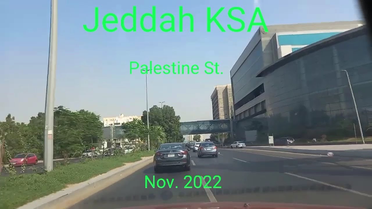 Jeddah KSA, Nov, 2022, Pealestine St., Ring Road, EV 9