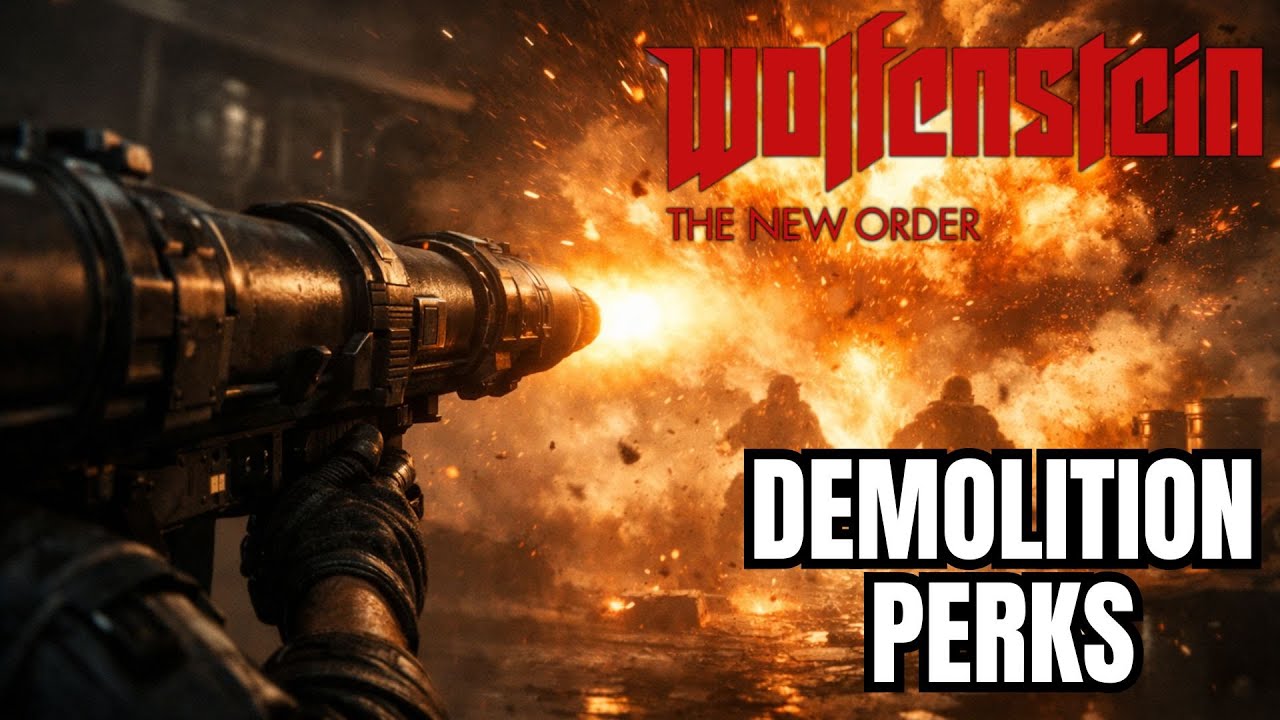 Wolfenstein The New Order – All Demolition Perks (100% Guide)