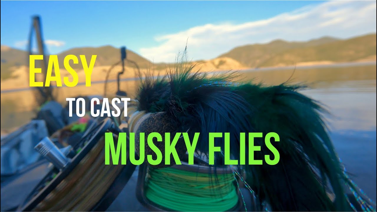 Big Streamer Fly Tying | HOW TO TIE BIG PIKE AND MUSKY FLIES THAT ARE EASY TO CAST