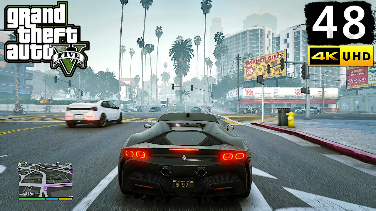 Grand Theft Auto 5 Gameplay Walkthrough Part 48 - GTA 5 PC 4K 60FPS No Commentary