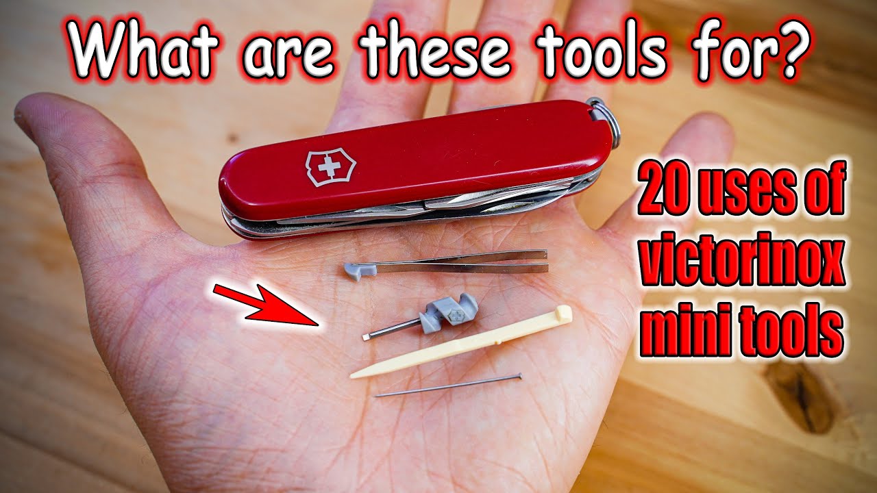 20 Uses of Victorinox SAK Mini Tools That Few People Know About