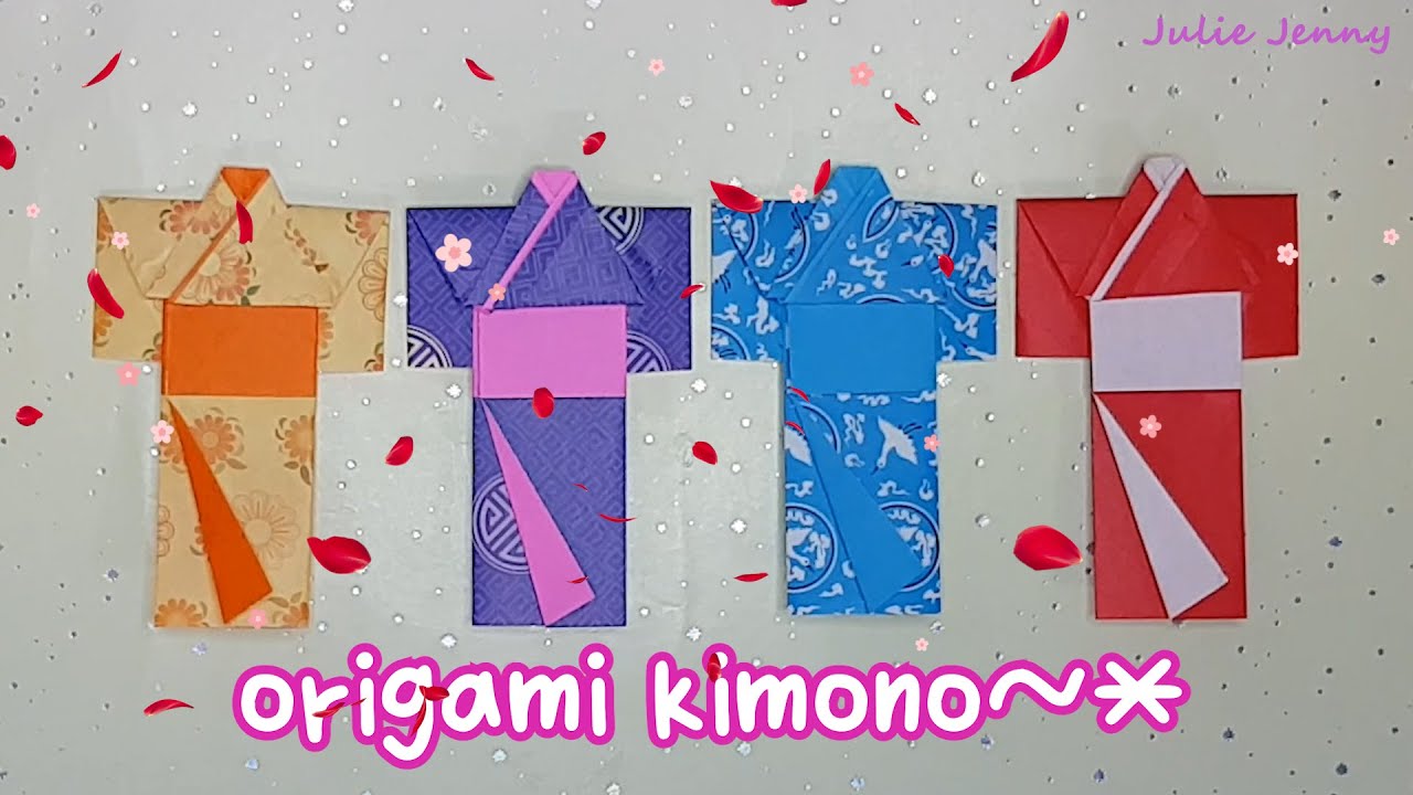 쥴리제니의 종이접기 기모노 (origami kimono)~*