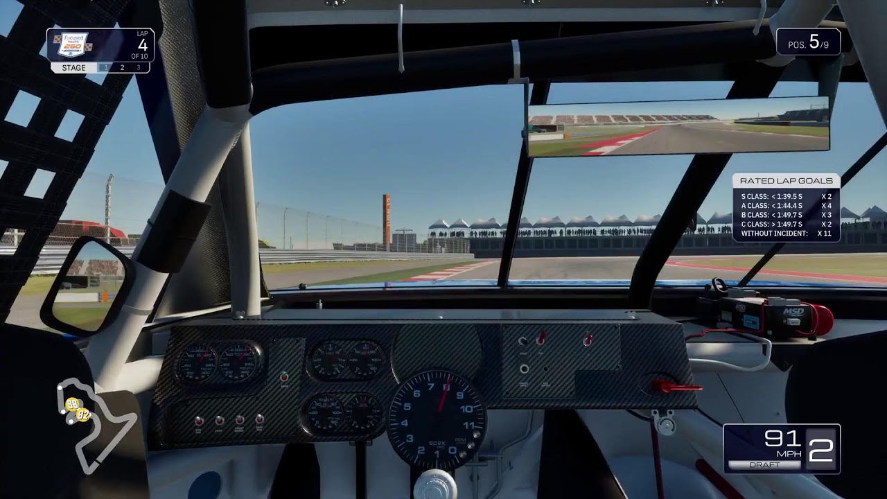 BadBradASERL All-Stars E-Racing league NASCAR25 O'Reilly COTA