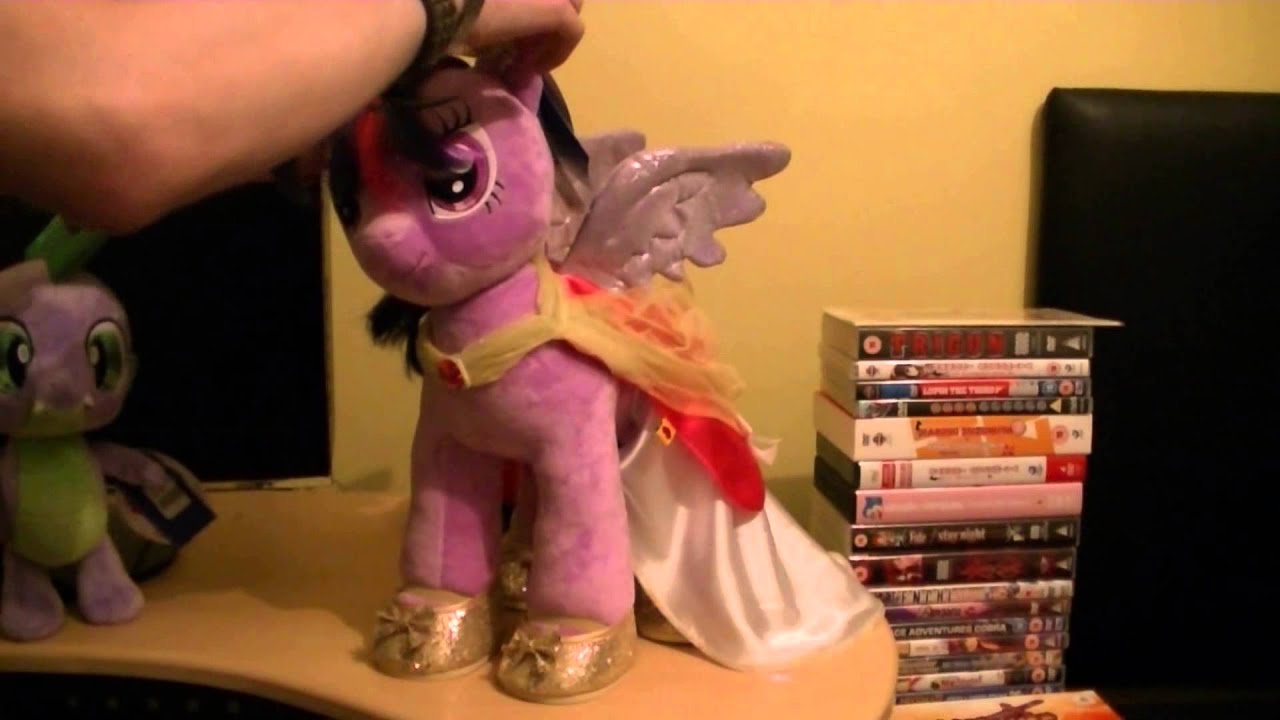 cuteanimefiguresTV  Build a Bear My Little Pony Princess Twilight Sparkle & RainBow Dash How To Put
