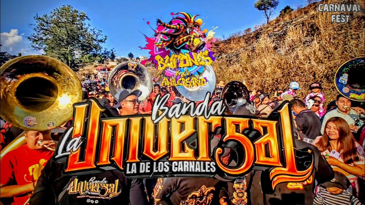 LOS BUFONES | CARNAVAL HUITZIZILAPAN 2026- BANDA LA UNIVERSAL 
