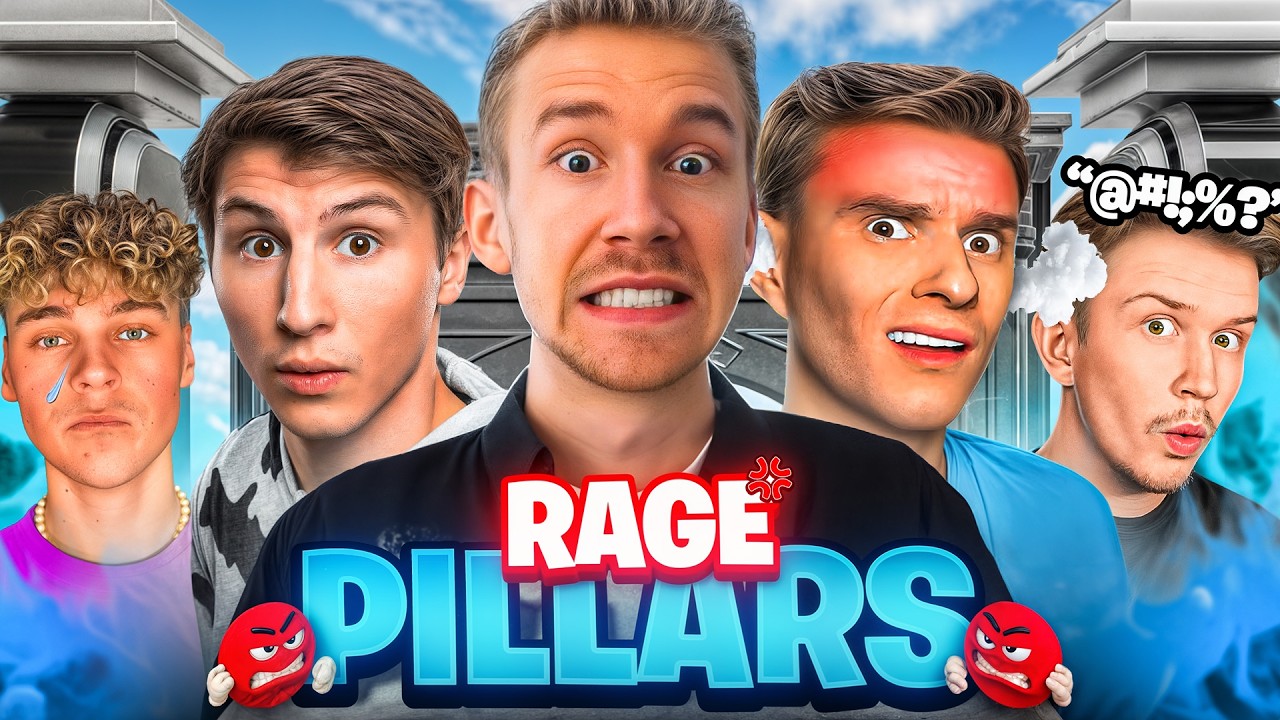 FORTNITE PILLARS MIT YOUTUBERN ESKALIERT MAL WIEDER 🤬 (mit ragequit...)