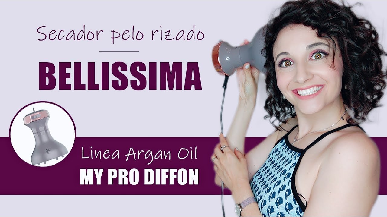 Secador Difusor Bellissima My Pro Linea Argan Oil para pelo rizado, ¿Merece la pena?