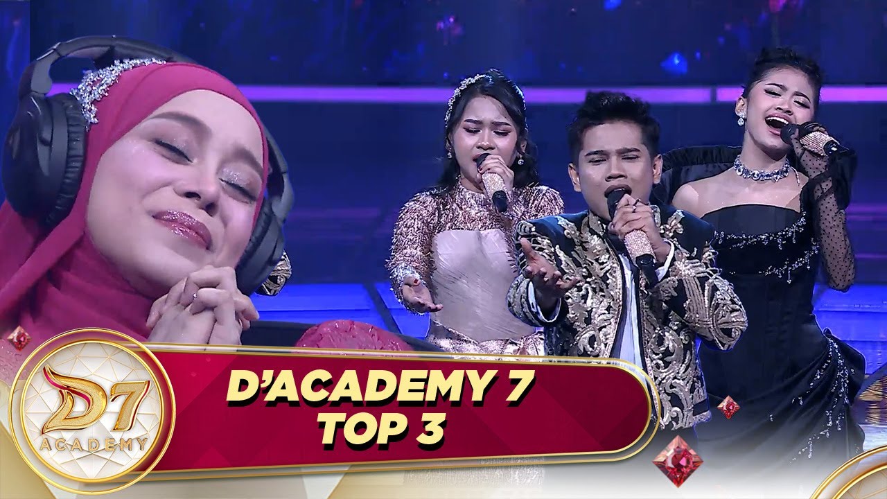 Lesti Menyaksikan Langsung! Top 3 Academia Bawakan “Kulepas Dengan Ikhlas” Penuh Haru | D’Academy 7