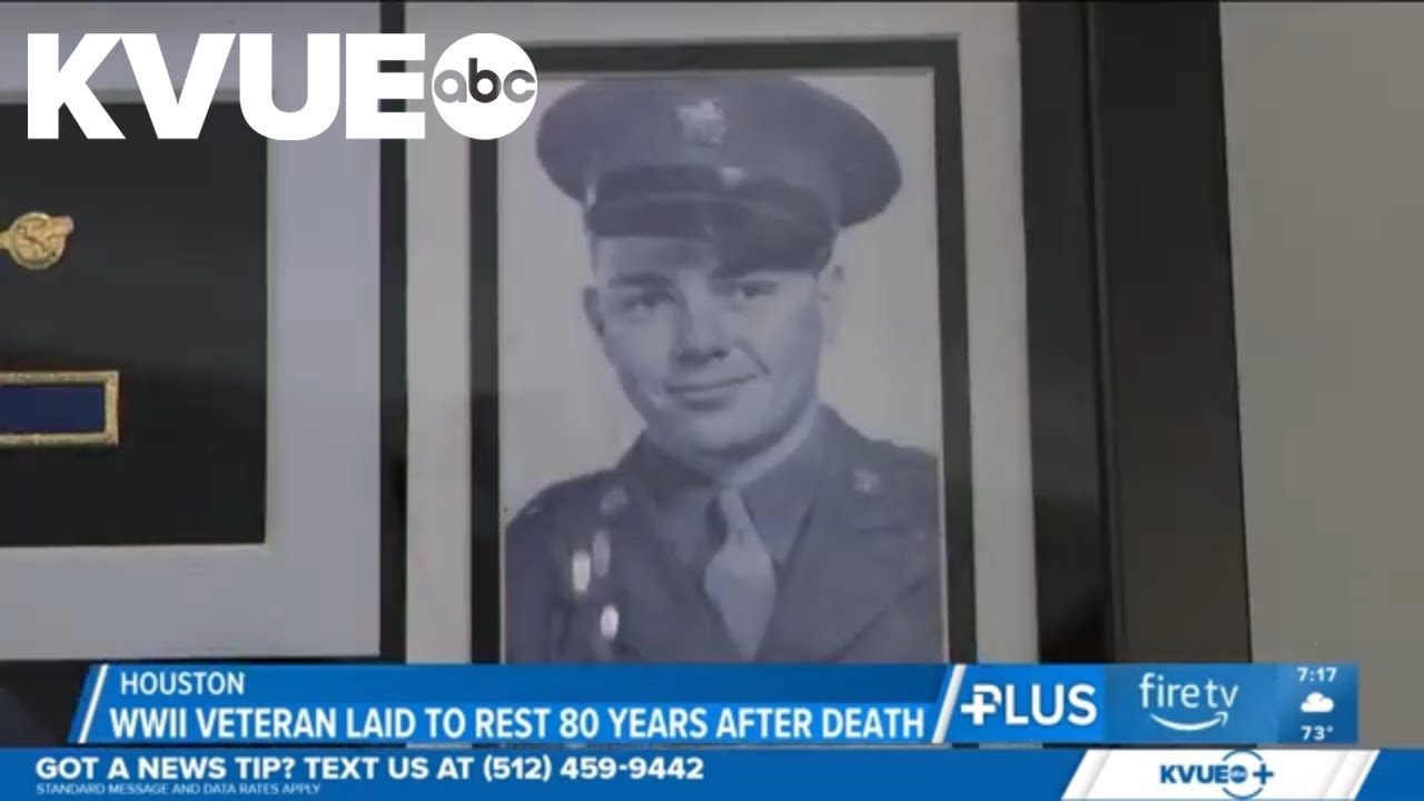 WWII veteran laid to rest in Houston nearly 80 years since his death