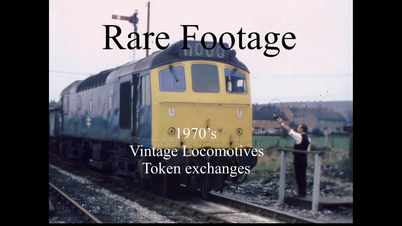 1970s Freight Trains | Token Exchanges | Class 24, 25 & 40.