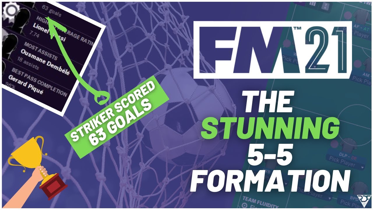 STUNNING Attacking FM21 Tactic ⭐ | Striker Scored 63 Goals! Galore! |  Football Manager 2021 Tactics