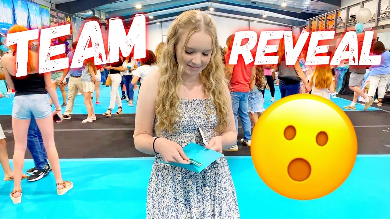 ALL STAR CHEER TEAM REVEAL (Teal Reveal) | Family 5 Vlogs