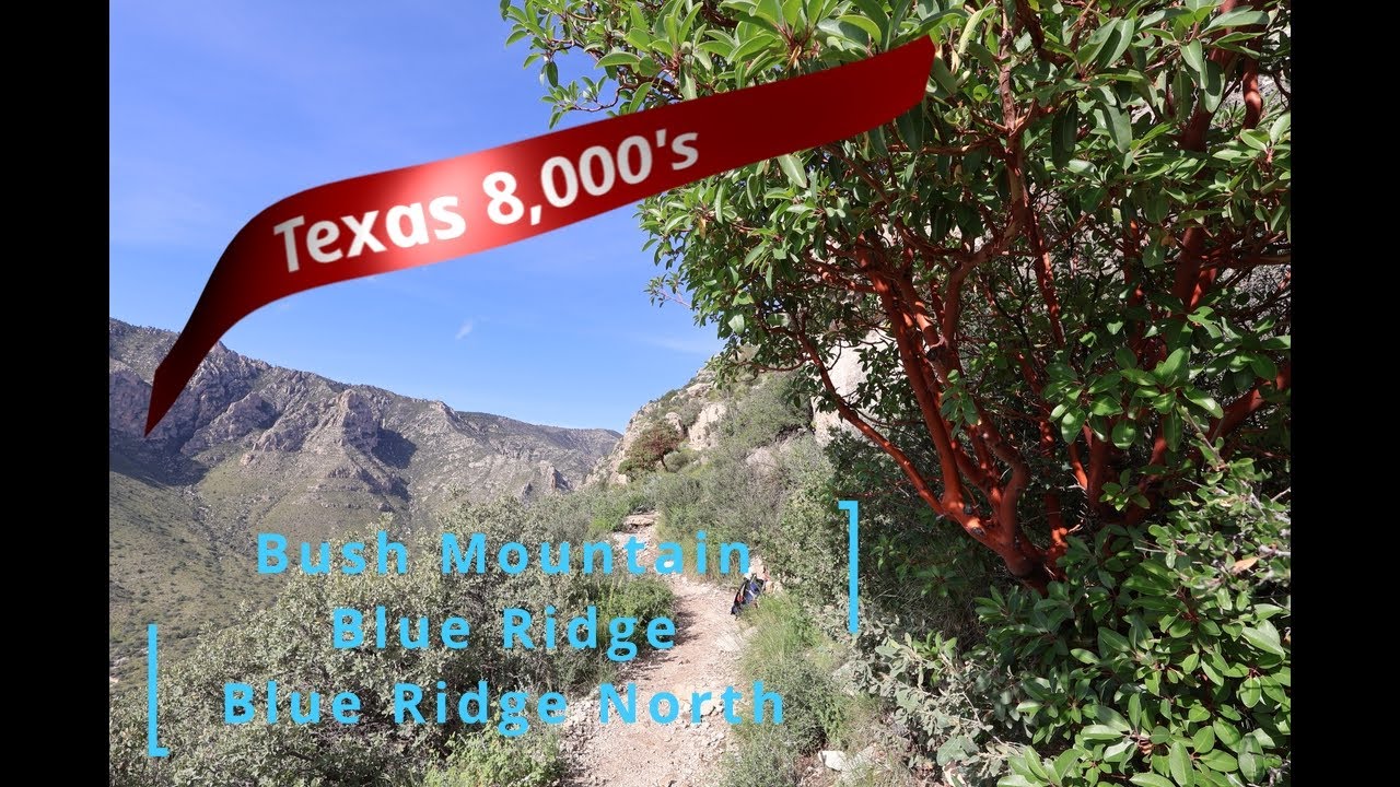 Bush Mountain, Blue Ridge Loop Hike, Guadalupe Mountains National Park