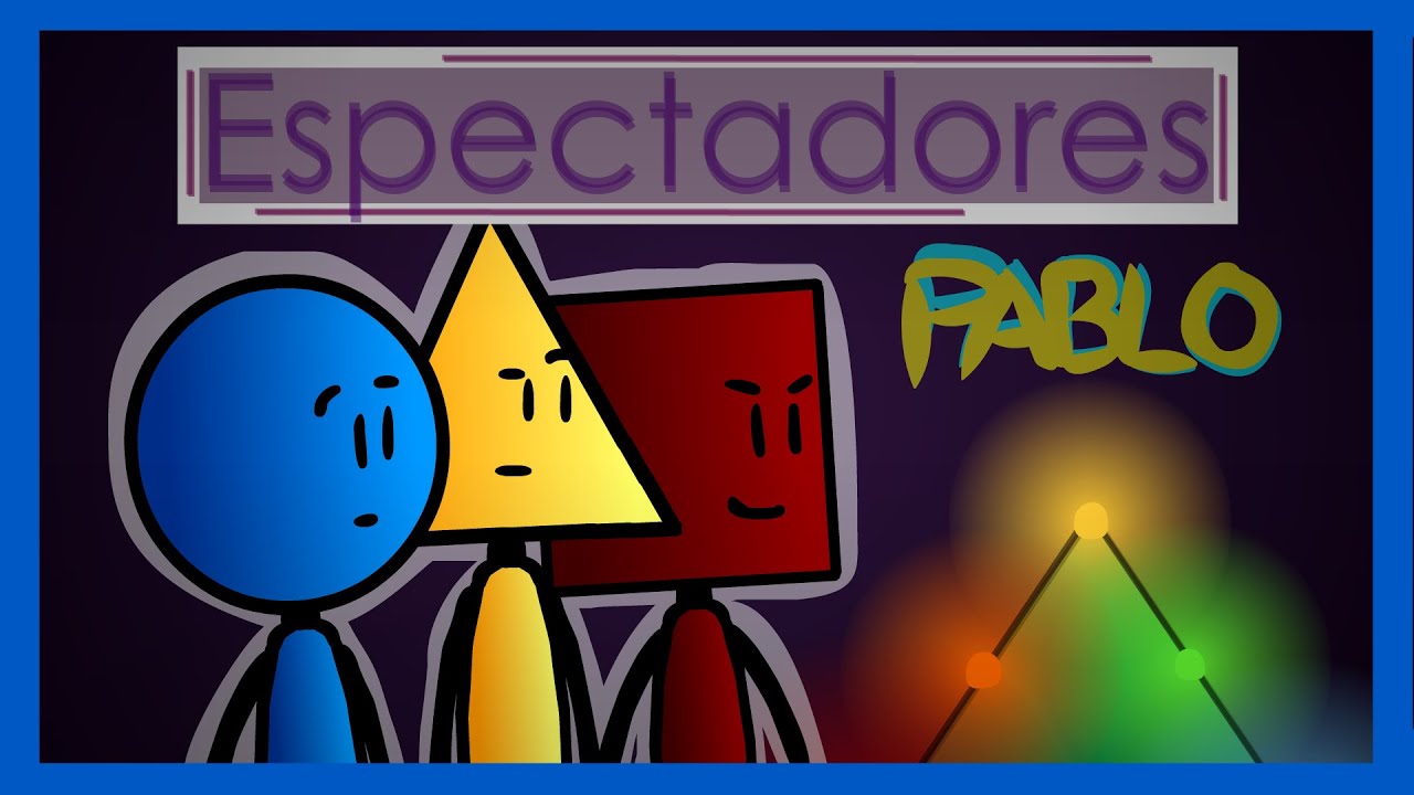 El Triángulo del BULLYING 🔺 Tipos de ESPECTADORES |Animación T4| [Pablo450]