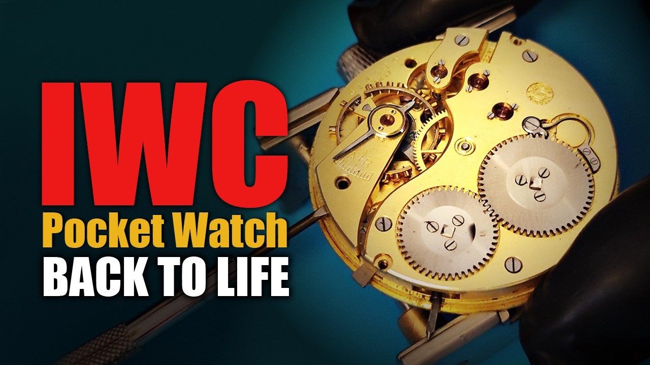 Restoring an IWC Pocket Watch |  Part 1 - Complete Disassembly