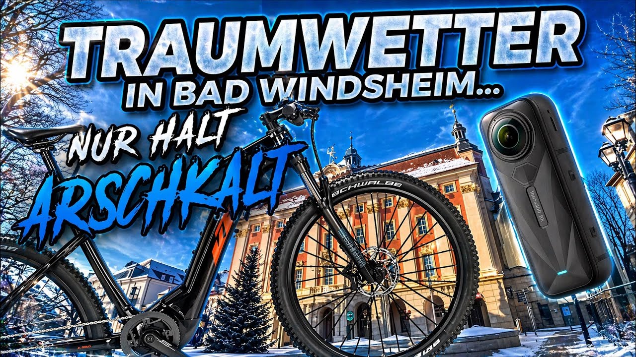 Traumwetter in Bad Windsheim&hellip; NUR HALT ARSCHKALT!